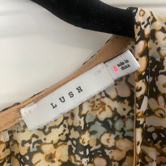 Piper & Scoot The Georgie Floral Midi Dress in Mustard Small - Picture 6 of 7